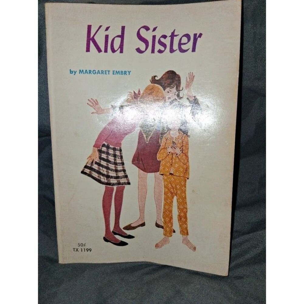 Vintage Kid Sister Book by Margaret Embry 1967